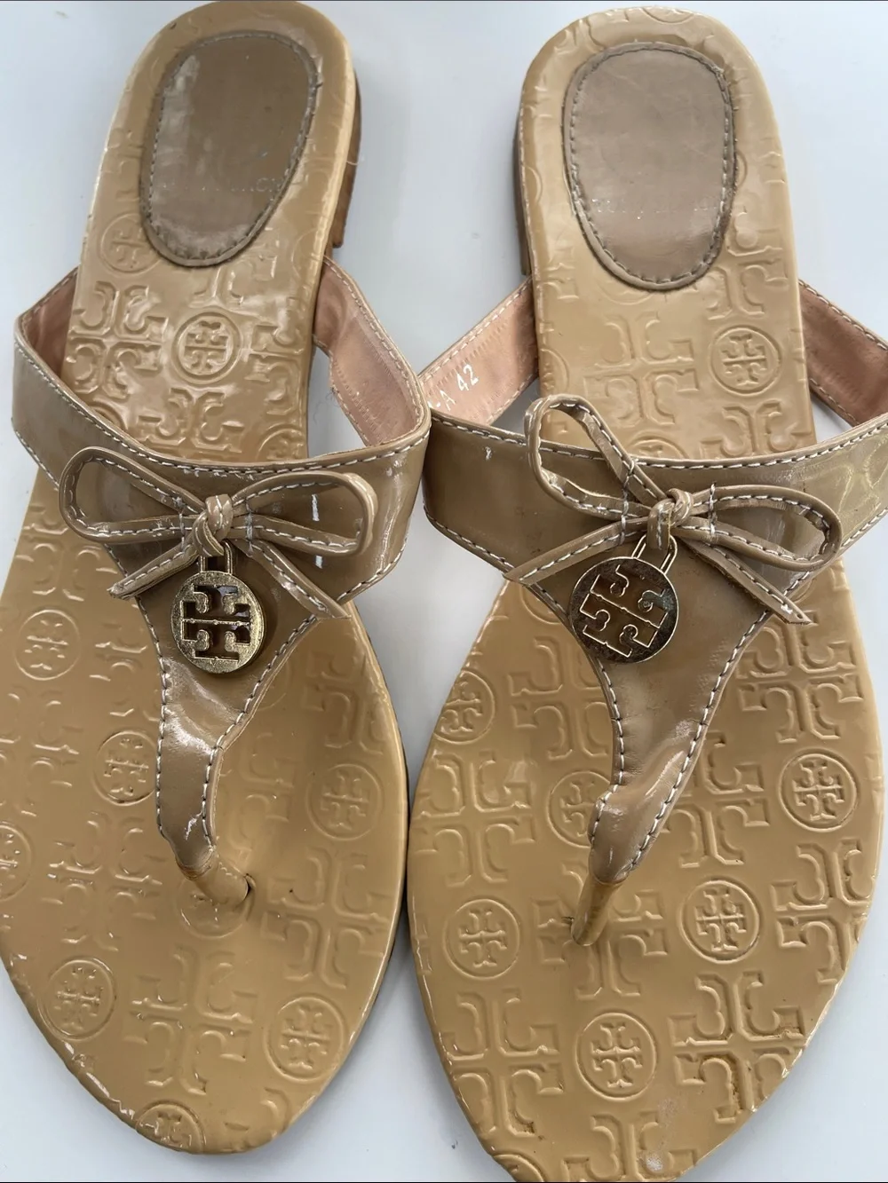 Tory Burch Miller Thong Sandals with Bows